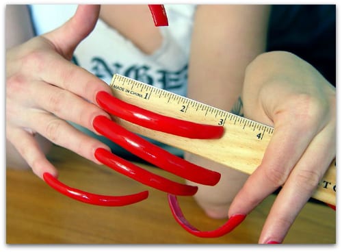 how to not play guitar chords long nails