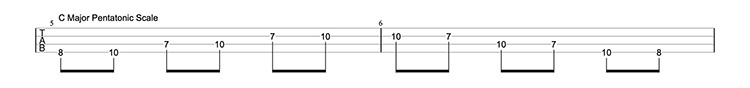 C-maj-pentatonic