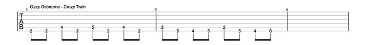 crazy-train-guitar-tab