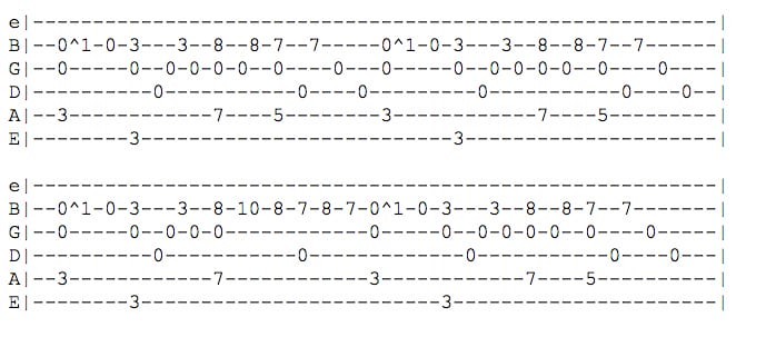 acoustic guitar tabs 