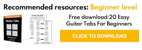 guitar tabs for beginners