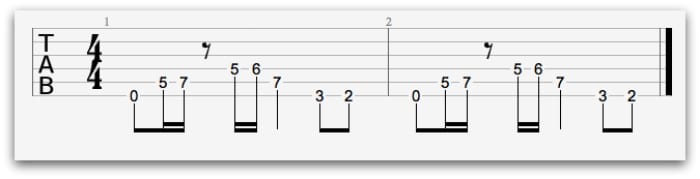 guitar tabs for beginners