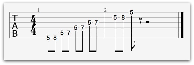 Minor Pentatonic Lick