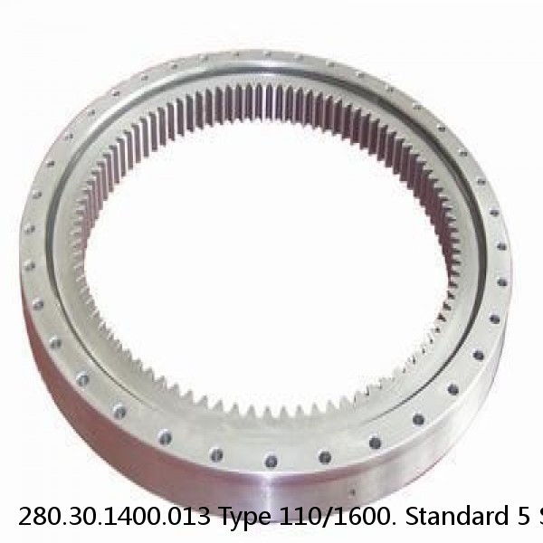 280.30.1400.013 Type 110/1600. Standard 5 Slewing Ring Bearings