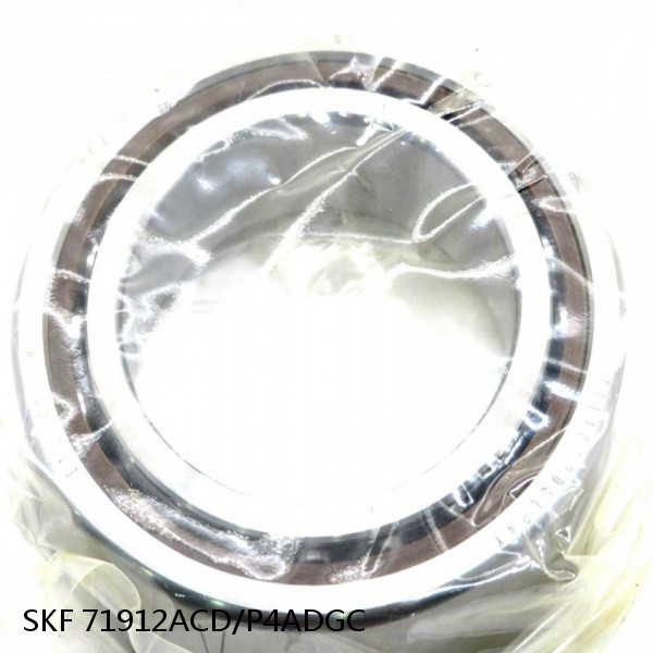 71912ACD/P4ADGC SKF Super Precision,Super Precision Bearings,Super Precision Angular Contact,71900 Series,25 Degree Contact Angle