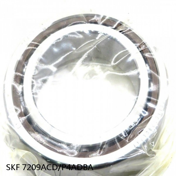 7209ACD/P4ADBA SKF Super Precision,Super Precision Bearings,Super Precision Angular Contact,7200 Series,25 Degree Contact Angle