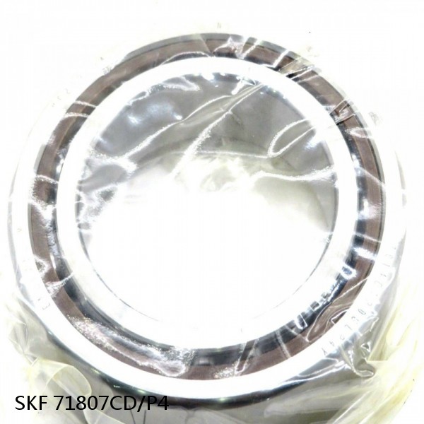 71807CD/P4 SKF Super Precision,Super Precision Bearings,Super Precision Angular Contact,71800 Series,15 Degree Contact Angle